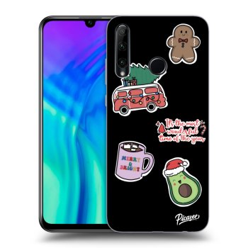 Ovitek za Honor 20 Lite - Christmas Stickers