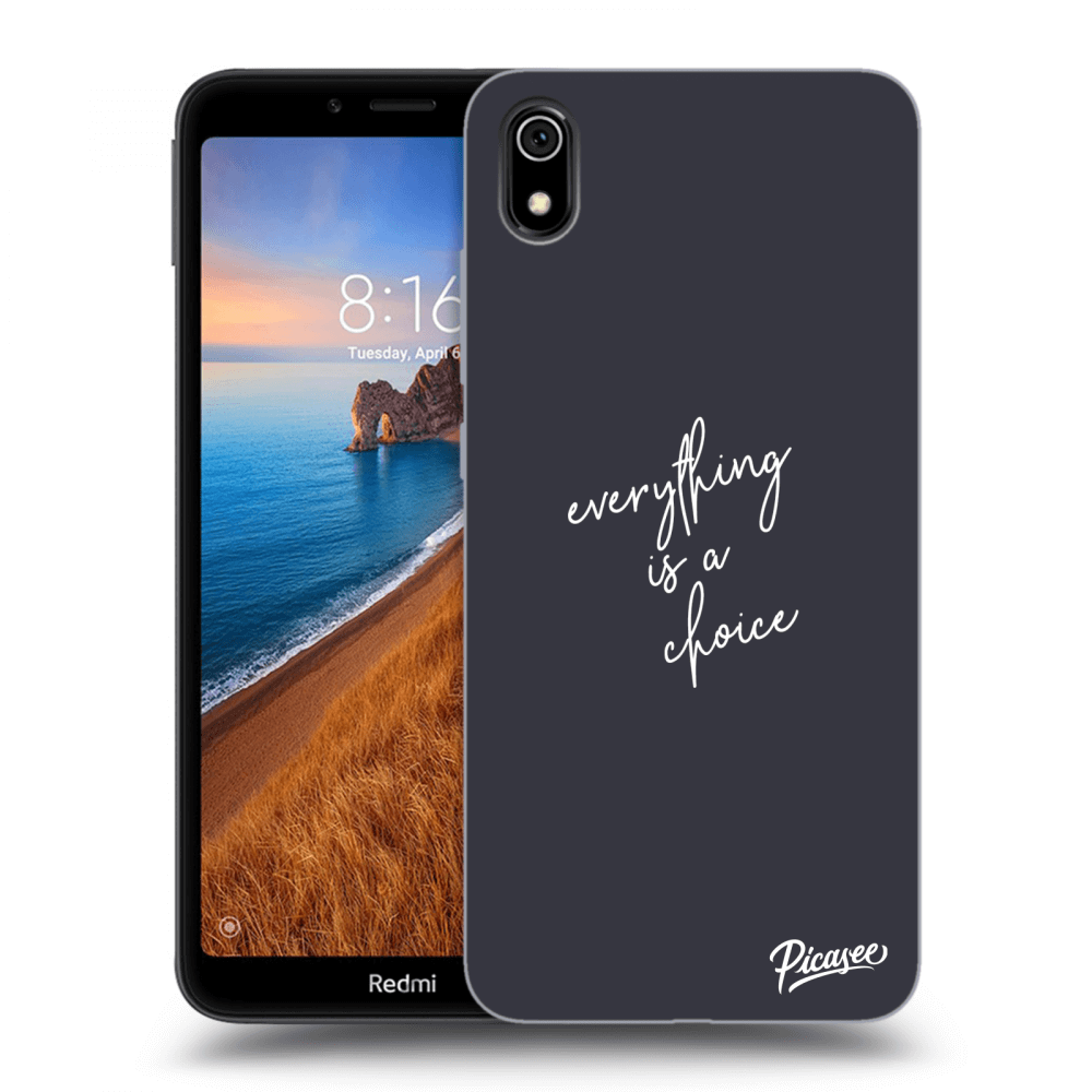 Picasee ULTIMATE CASE za Xiaomi Redmi 7A - Everything is a choice