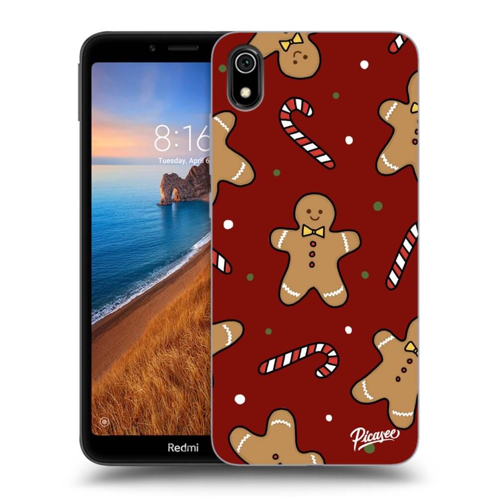 Picasee silikonski črni ovitek za Xiaomi Redmi 7A - Gingerbread 2