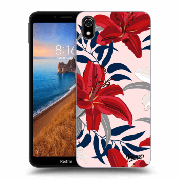 Ovitek za Xiaomi Redmi 7A - Red Lily