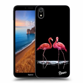 Picasee ULTIMATE CASE za Xiaomi Redmi 7A - Flamingos couple