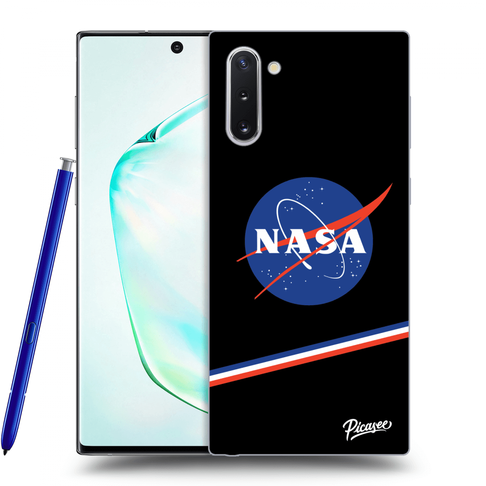 Picasee silikonski črni ovitek za Samsung Galaxy Note 10 N970F - NASA Original
