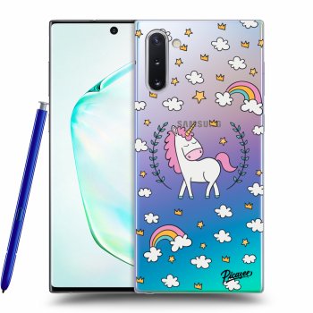 Picasee silikonski prozorni ovitek za Samsung Galaxy Note 10 N970F - Unicorn star heaven