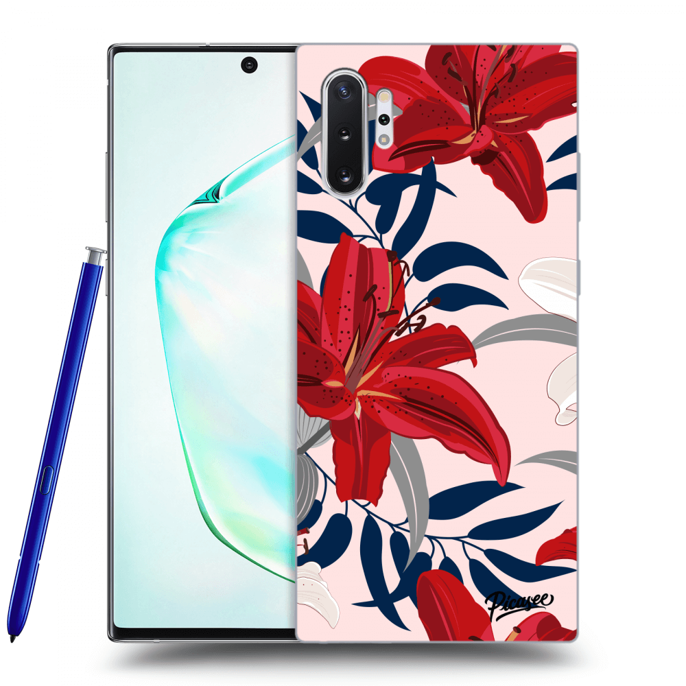Picasee ULTIMATE CASE za Samsung Galaxy Note 10+ N975F - Red Lily