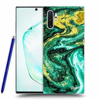 Picasee ULTIMATE CASE za Samsung Galaxy Note 10+ N975F - Green Gold