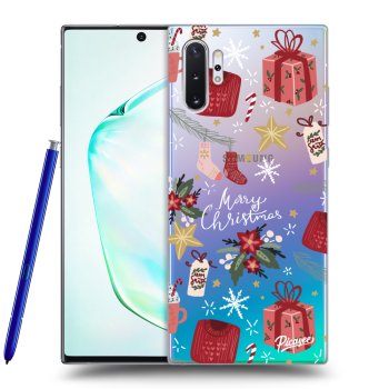 Picasee silikonski prozorni ovitek za Samsung Galaxy Note 10+ N975F - Christmas