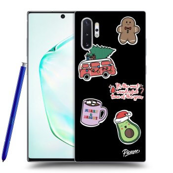 Picasee ULTIMATE CASE za Samsung Galaxy Note 10+ N975F - Christmas Stickers