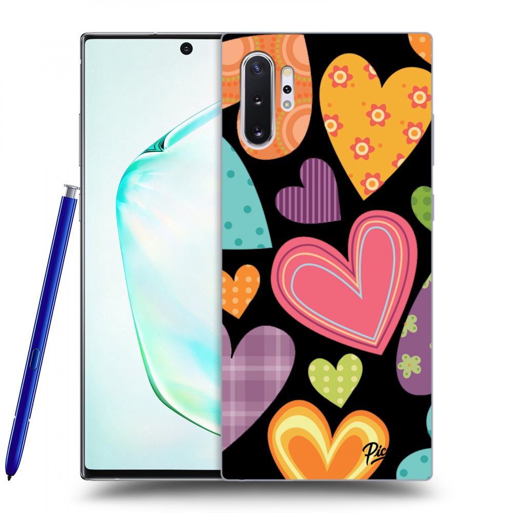 Picasee ULTIMATE CASE za Samsung Galaxy Note 10+ N975F - Colored heart