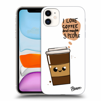 Picasee ULTIMATE CASE MagSafe za Apple iPhone 11 - Cute coffee
