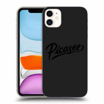 Picasee silikonski črni ovitek za Apple iPhone 11 - Picasee - black