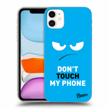 Ovitek za Apple iPhone 11 - Angry Eyes - Blue