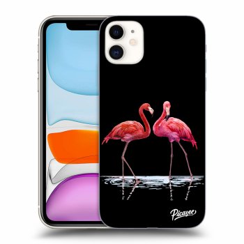 Picasee ULTIMATE CASE MagSafe za Apple iPhone 11 - Flamingos couple