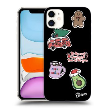 Picasee ULTIMATE CASE MagSafe za Apple iPhone 11 - Christmas Stickers