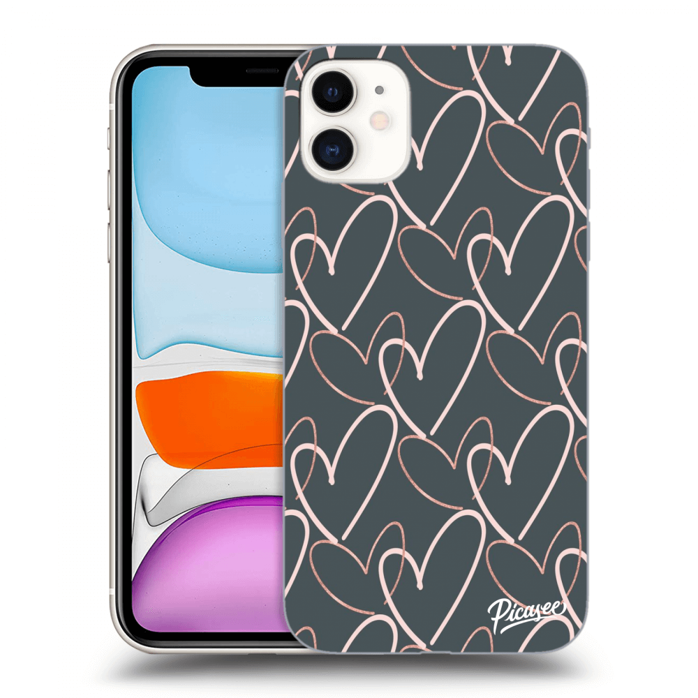 Picasee ULTIMATE CASE MagSafe za Apple iPhone 11 - Lots of love