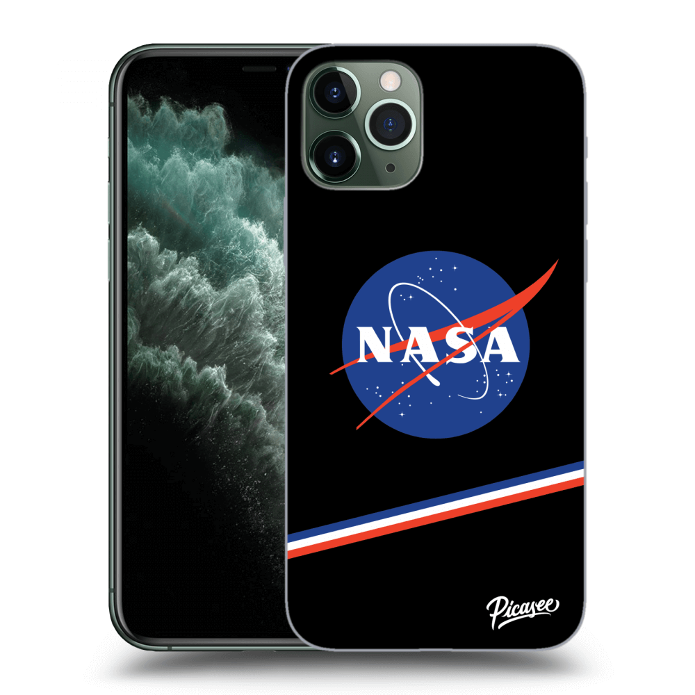 Picasee silikonski prozorni ovitek za Apple iPhone 11 Pro - NASA Original