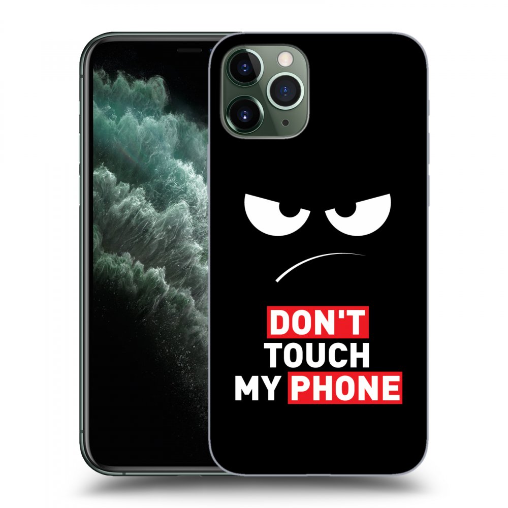 Picasee ULTIMATE CASE za Apple iPhone 11 Pro - Angry Eyes - Transparent