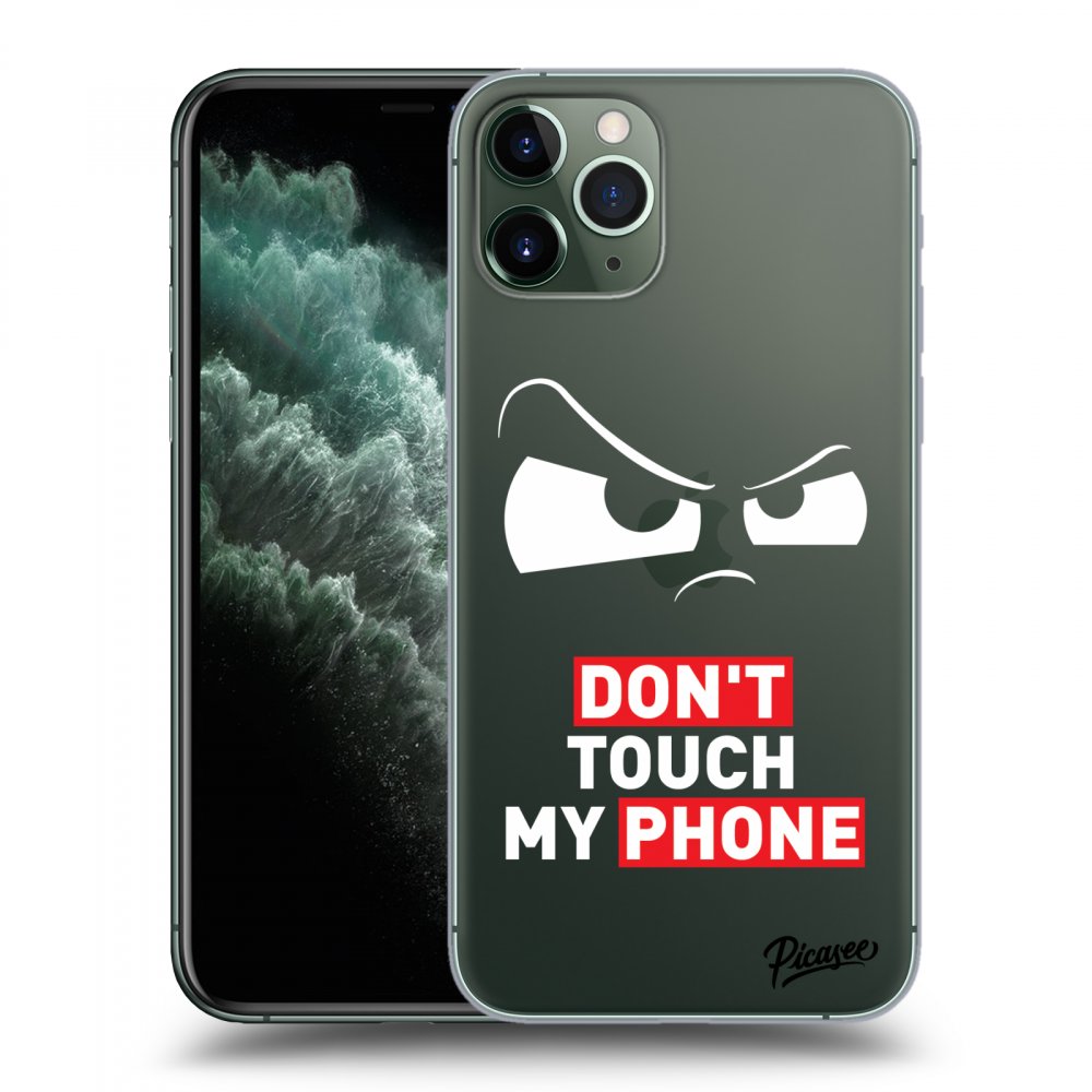 Picasee silikonski prozorni ovitek za Apple iPhone 11 Pro - Cloudy Eye - Transparent