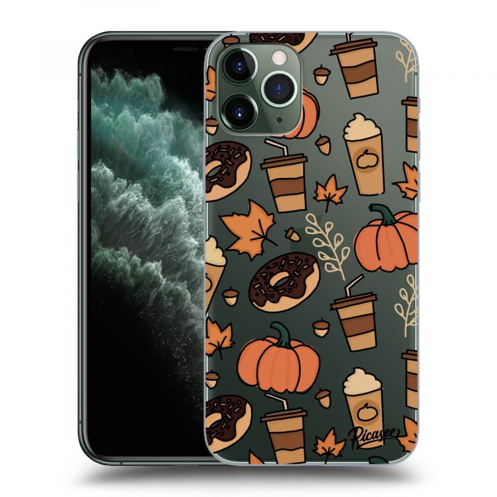 Picasee silikonski prozorni ovitek za Apple iPhone 11 Pro - Fallovers