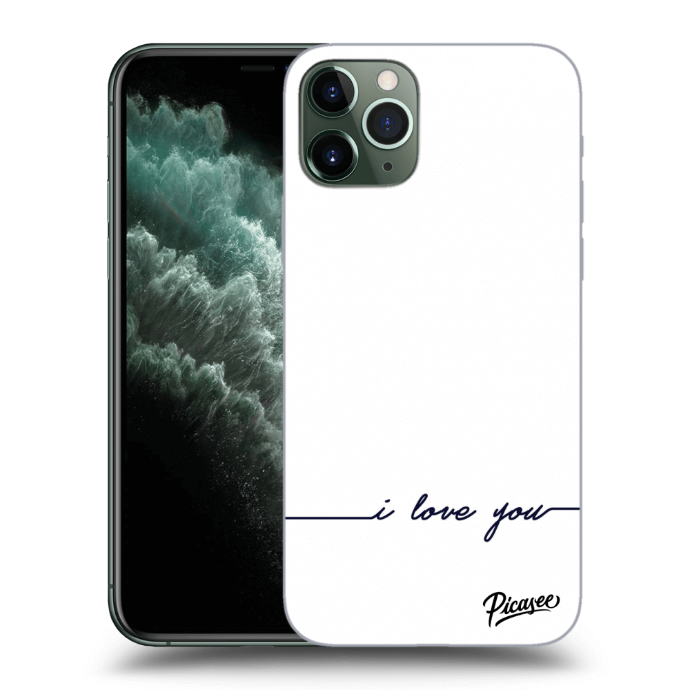 Picasee ULTIMATE CASE MagSafe za Apple iPhone 11 Pro - I love you