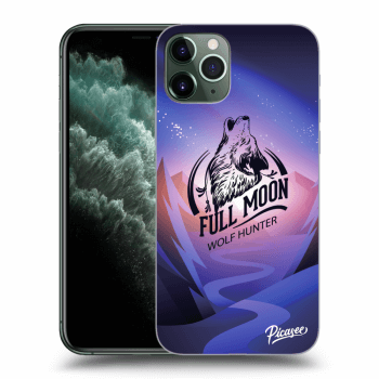 Picasee silikonski prozorni ovitek za Apple iPhone 11 Pro - Wolf