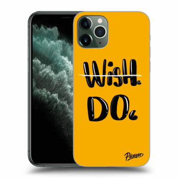 Picasee silikonski prozorni ovitek za Apple iPhone 11 Pro - Wish Do