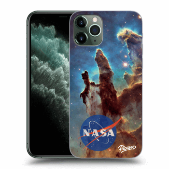 Picasee silikonski prozorni ovitek za Apple iPhone 11 Pro - Eagle Nebula