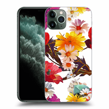 Picasee silikonski prozorni ovitek za Apple iPhone 11 Pro - Meadow