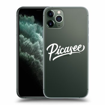 Picasee silikonski prozorni ovitek za Apple iPhone 11 Pro - Picasee - White
