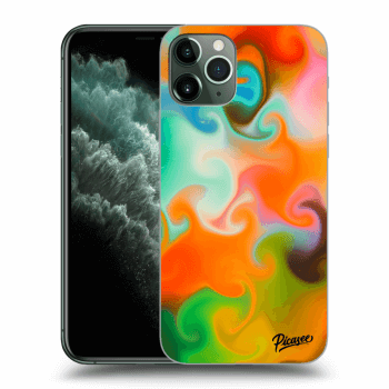 Picasee silikonski prozorni ovitek za Apple iPhone 11 Pro - Juice