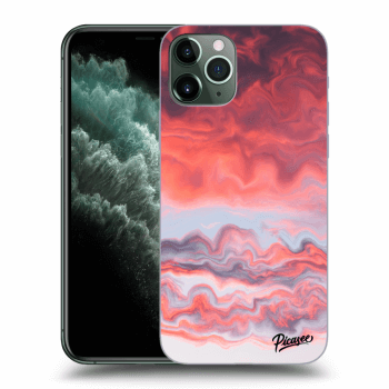 Picasee silikonski prozorni ovitek za Apple iPhone 11 Pro - Sunset