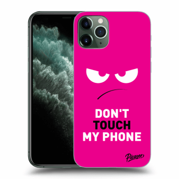 Ovitek za Apple iPhone 11 Pro - Angry Eyes - Pink