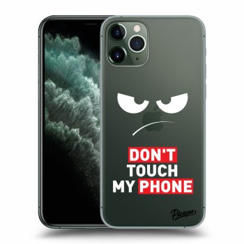 Picasee silikonski prozorni ovitek za Apple iPhone 11 Pro - Angry Eyes - Transparent