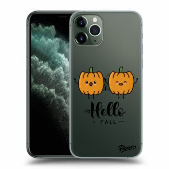 Picasee silikonski prozorni ovitek za Apple iPhone 11 Pro - Hallo Fall