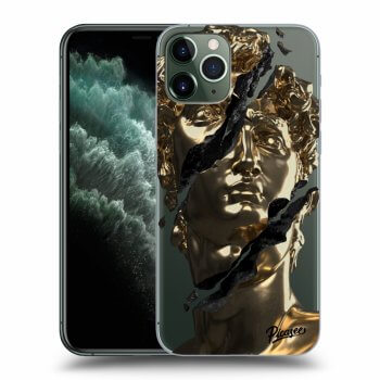 Picasee silikonski prozorni ovitek za Apple iPhone 11 Pro - Golder