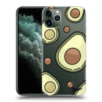 Picasee silikonski prozorni ovitek za Apple iPhone 11 Pro - Avocado