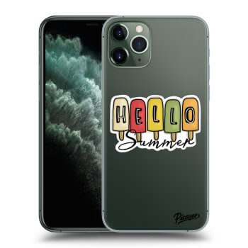 Picasee silikonski prozorni ovitek za Apple iPhone 11 Pro - Ice Cream