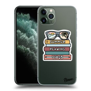 Picasee silikonski prozorni ovitek za Apple iPhone 11 Pro - Summer reading vibes