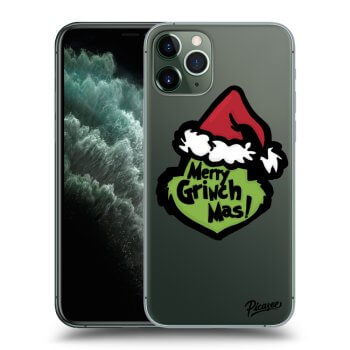 Picasee silikonski prozorni ovitek za Apple iPhone 11 Pro - Grinch 2