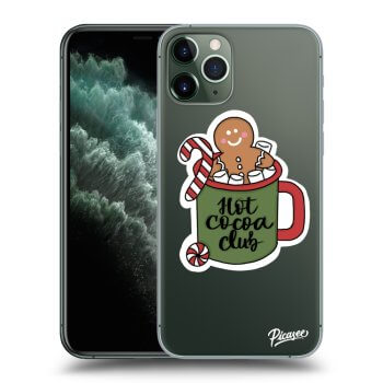 Picasee silikonski prozorni ovitek za Apple iPhone 11 Pro - Hot Cocoa Club