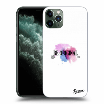 Picasee silikonski prozorni ovitek za Apple iPhone 11 Pro - Be original