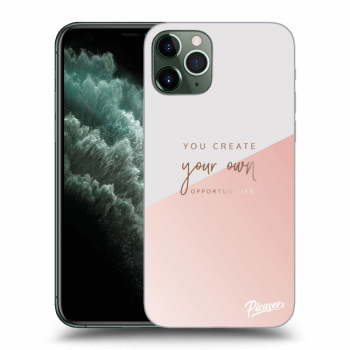 Picasee silikonski prozorni ovitek za Apple iPhone 11 Pro - You create your own opportunities
