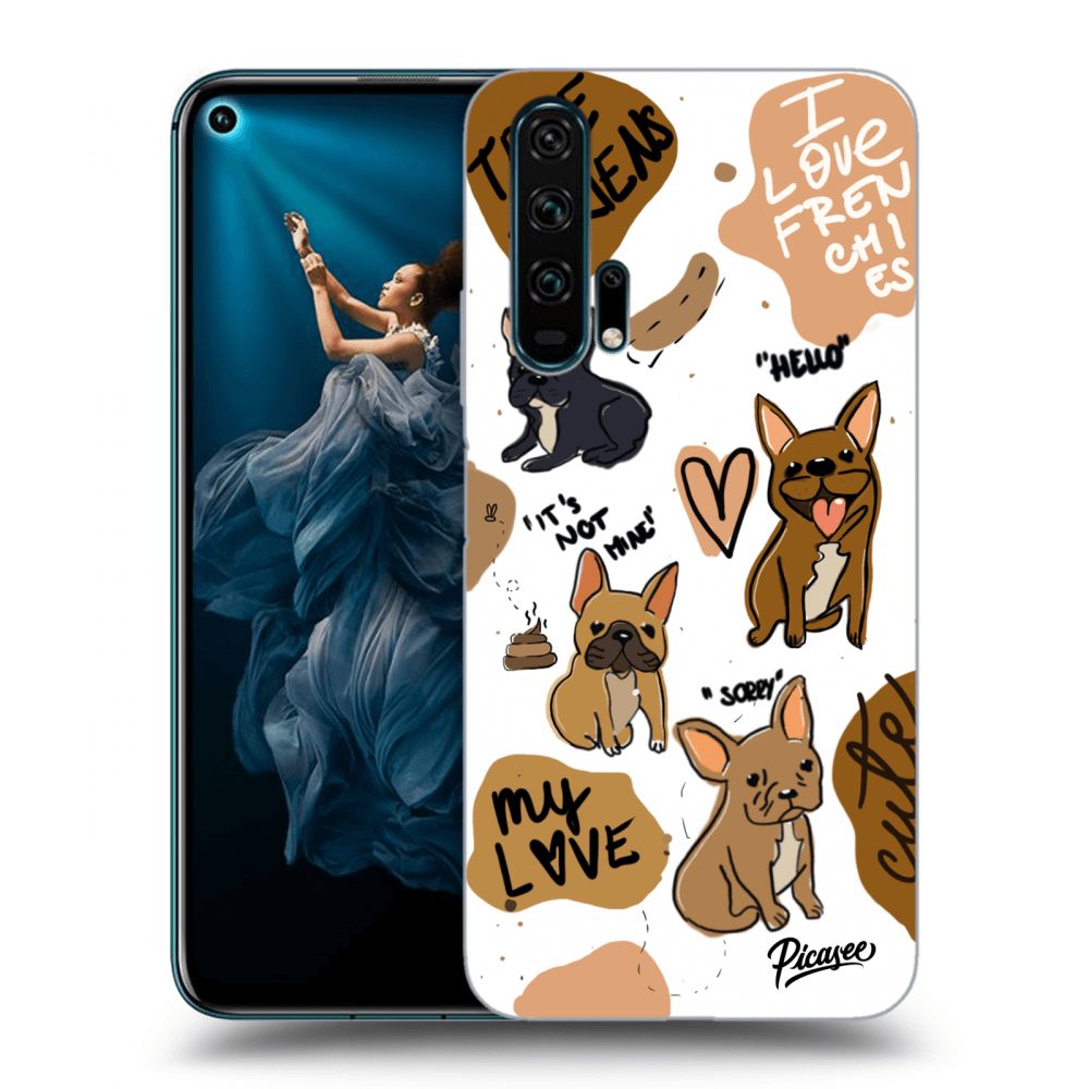 Picasee ULTIMATE CASE za Honor 20 Pro - Frenchies