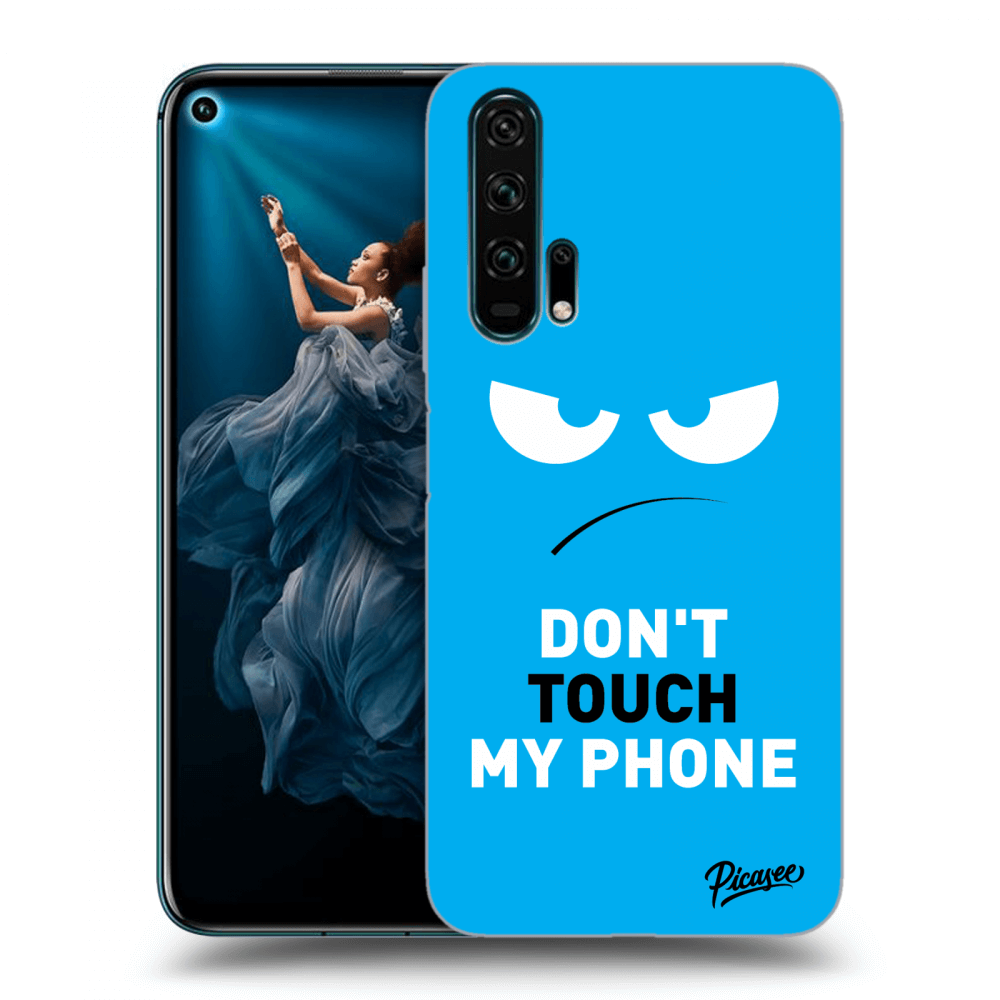 Picasee ULTIMATE CASE za Honor 20 Pro - Angry Eyes - Blue