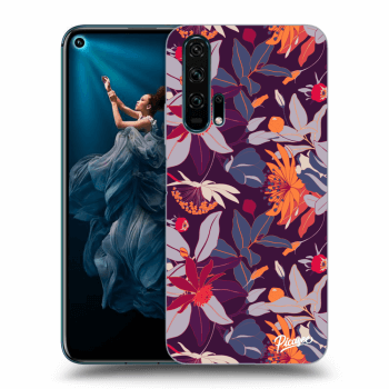 Ovitek za Honor 20 Pro - Purple Leaf