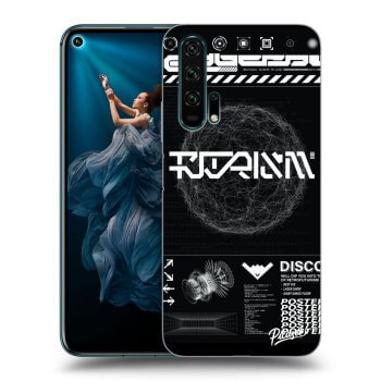 Picasee silikonski prozorni ovitek za Honor 20 Pro - BLACK DISCO