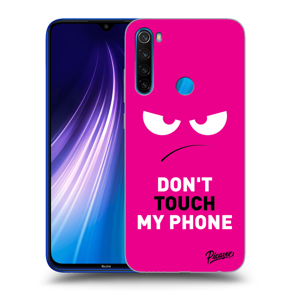 Picasee ULTIMATE CASE za Xiaomi Redmi Note 8 - Angry Eyes - Pink