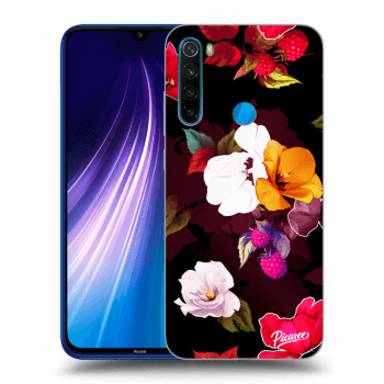 Picasee ULTIMATE CASE za Xiaomi Redmi Note 8 - Flowers and Berries