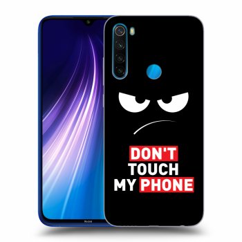 Ovitek za Xiaomi Redmi Note 8 - Angry Eyes - Transparent