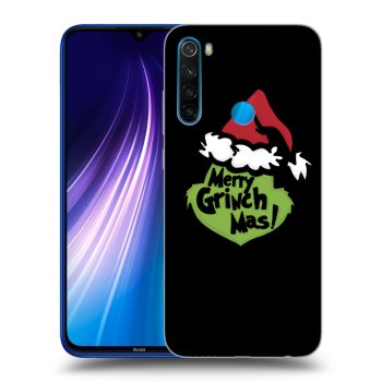 Picasee silikonski črni ovitek za Xiaomi Redmi Note 8 - Grinch 2