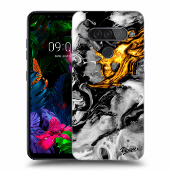 Ovitek za LG G8s ThinQ - Black Gold 2